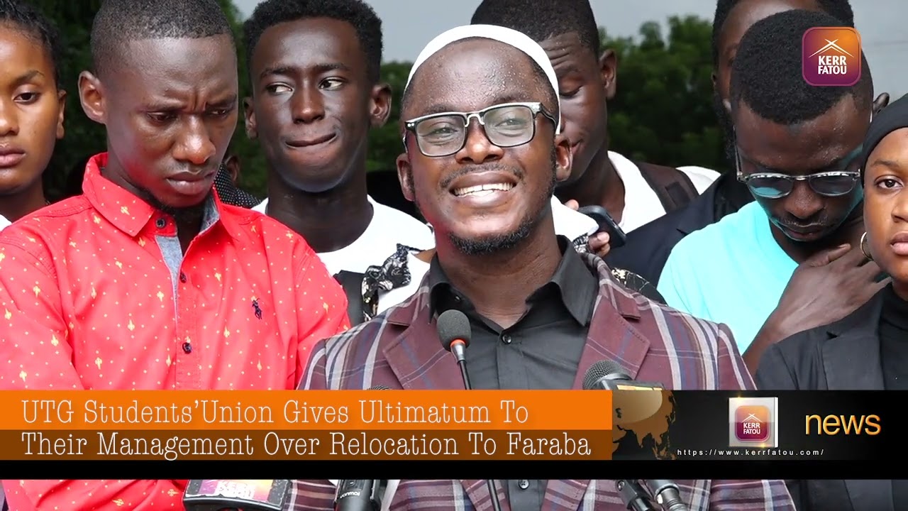 University of the Gambia Students' Union Gives Ultimatum To Their Management Over Relocation