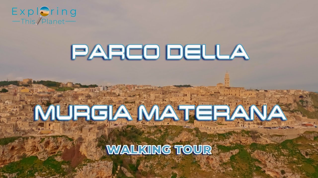Parco Della Murgia Materana - Matera (Italy) -  Walking Tour [Caption ITA/EN]