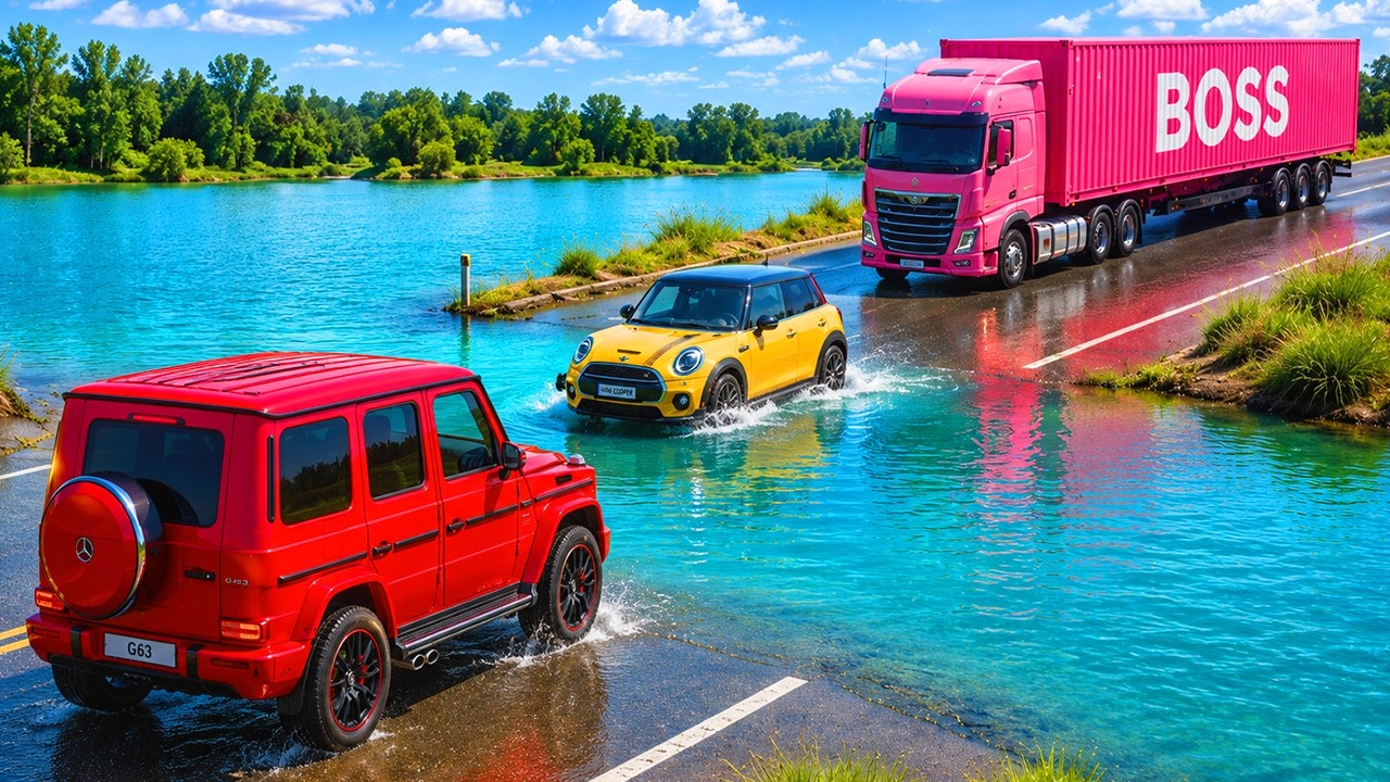 Cars vs UNFORGIVING Deep Water #01 | BeamNG.drive Fails & Crashes 2026!