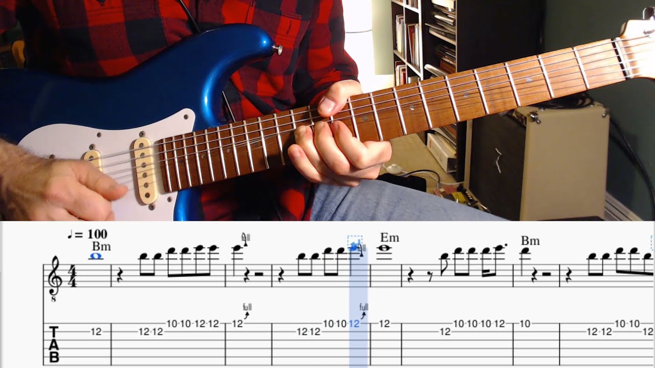 Blues guitar lesson Thrill is gone