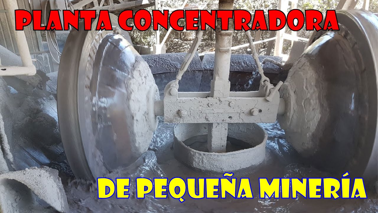 ¿Cómo funciona una planta concentradora de pequeña minería?