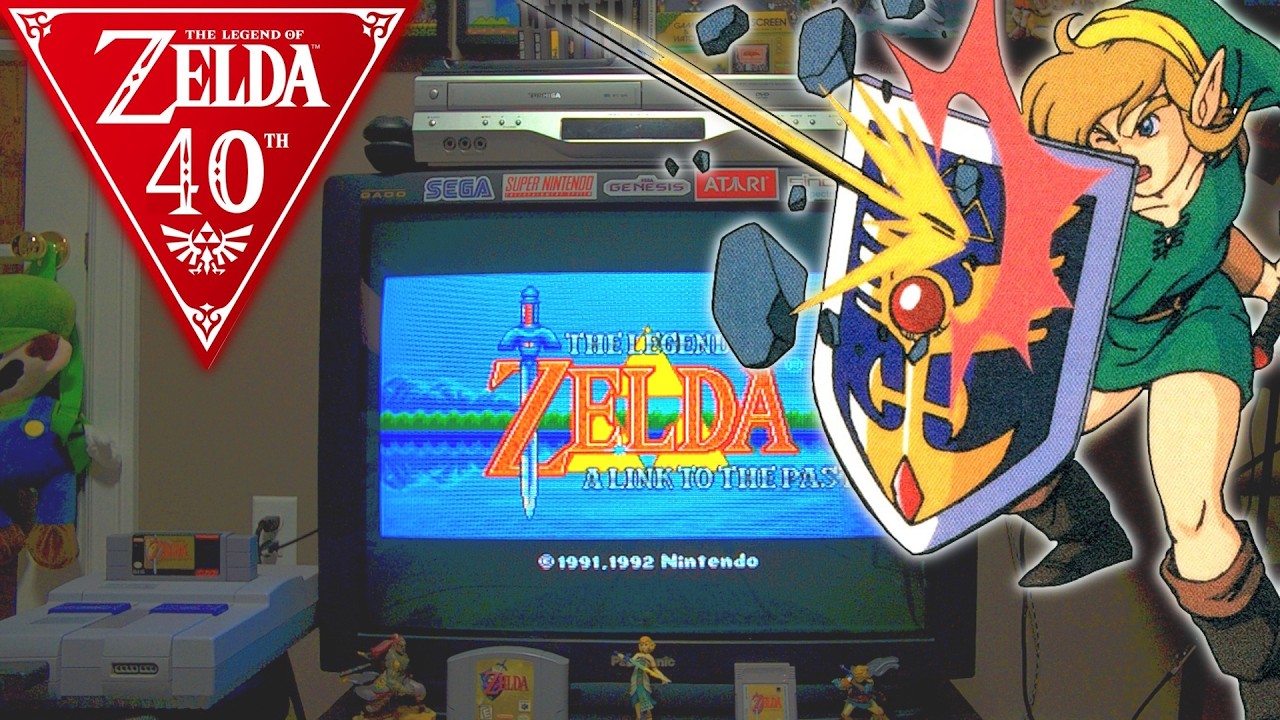 Zelda's 40th Anniversary: A Link To The Past Authentic Hardware And CRT Part 2