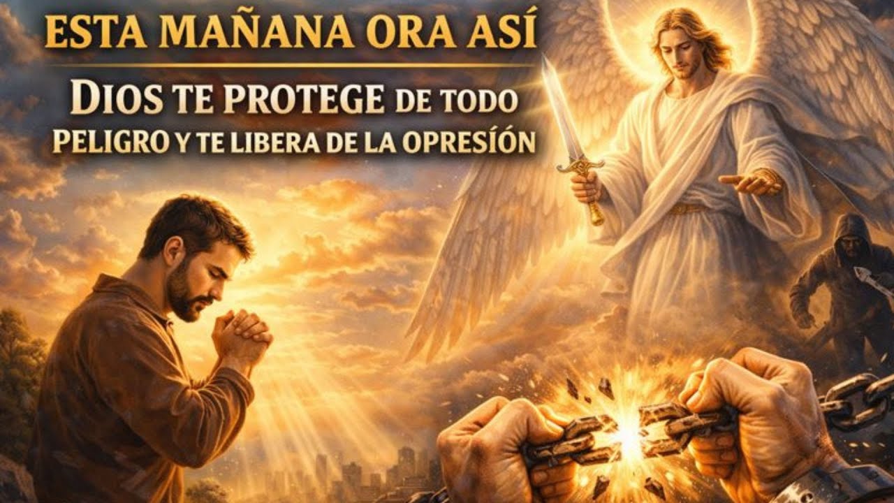Esta Mañana Ora Así | Dios Te Protege de Todo Peligro y Te Libera de la Opresión