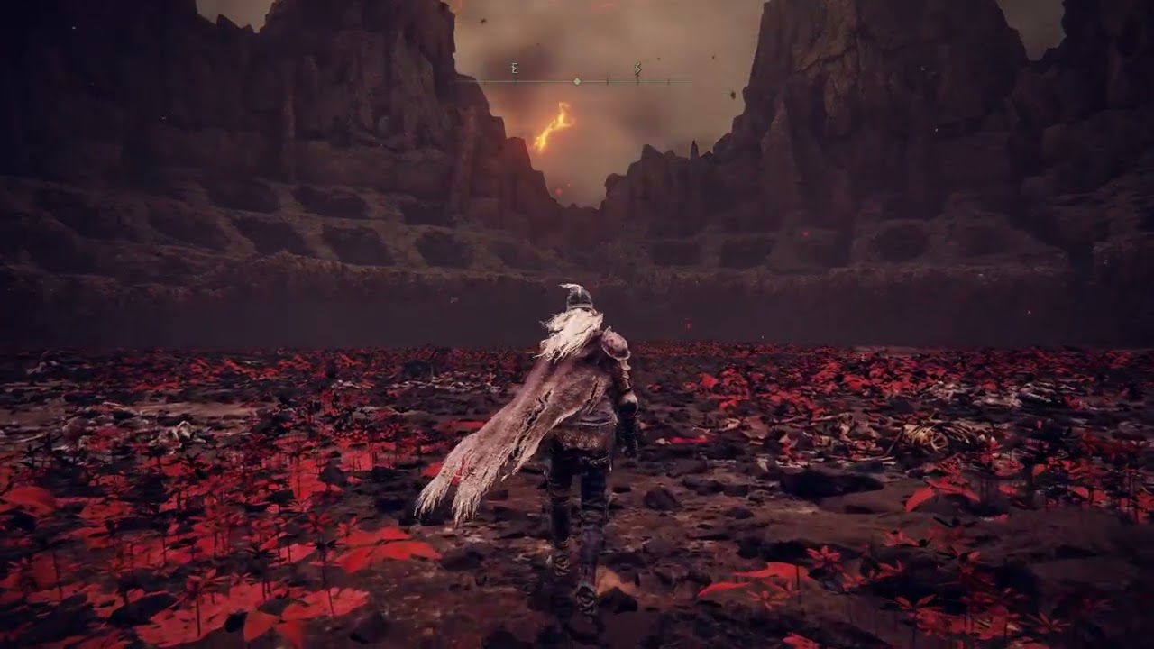 Grand cinematic boss entry of Bayle the Dread (Elden Ring DLC)
