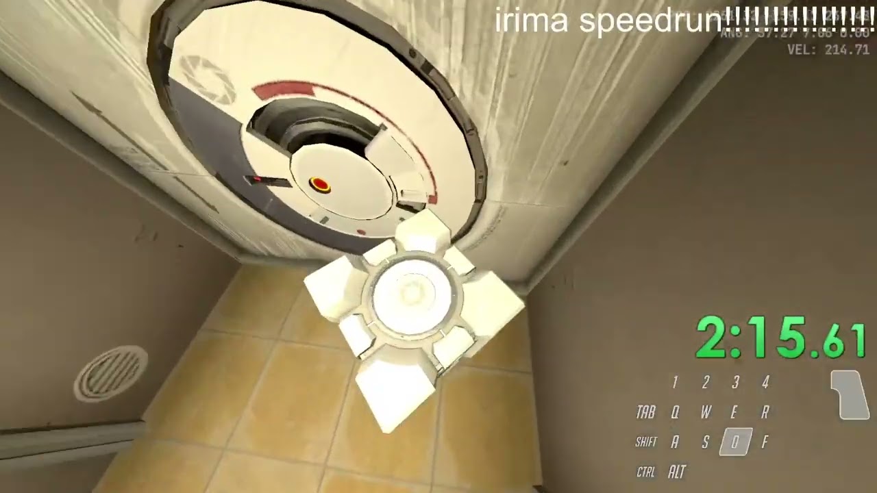 Portal: Revolution The Default Route (Chapter 2) Speedrun 6:36