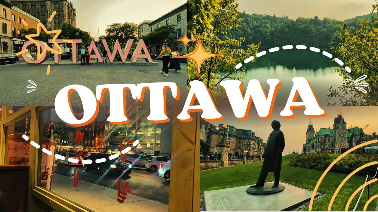Ottawa & Gatineau Park Road Trip | Scenic Drive, Downtown Sights & Nature Escape 🚗🍁