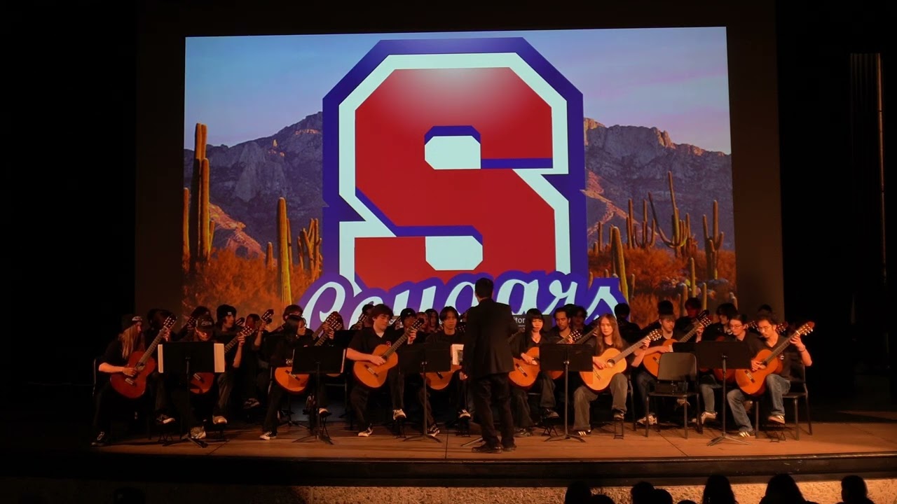 Paysage Iberique by Luc Levesque. Sahuaro High School Guitar Orchestra (12/5/2024)