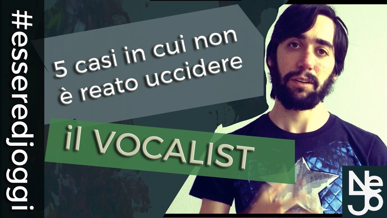 I Vocalist. 5 casi in cui non &egrave; reato 