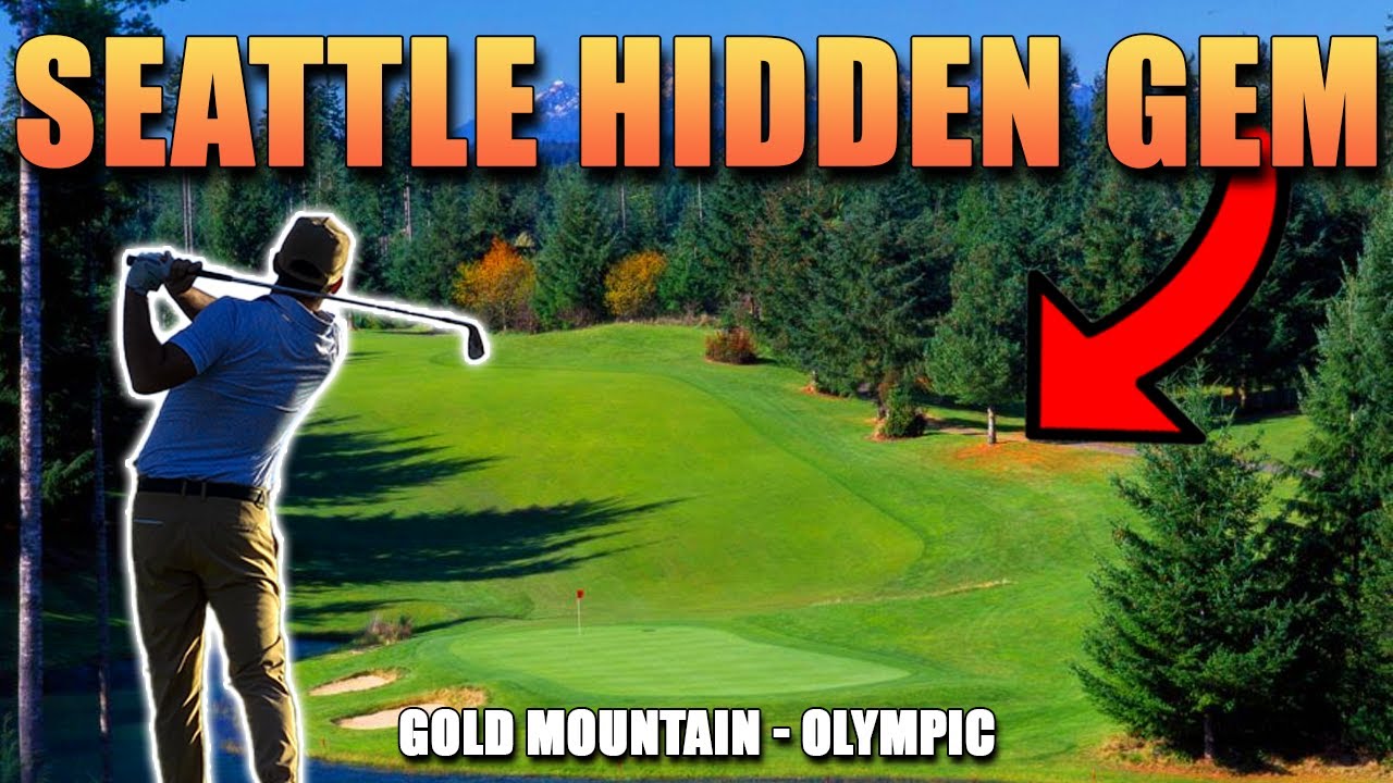 Seattle's BEST HIDDEN GEM Golf Course! | Gold Mountain Olympic Course
