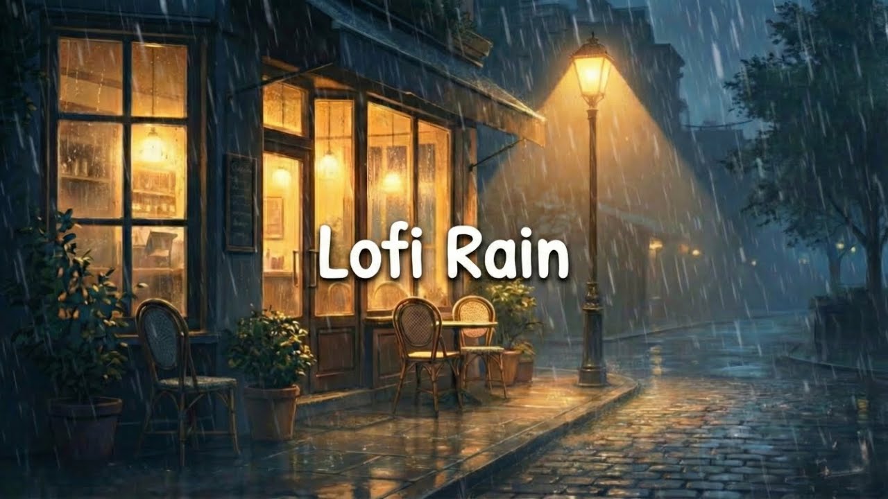 Lofi Rain to Study/Relax to 📚 2AM Study Session | Lofi + Rain |