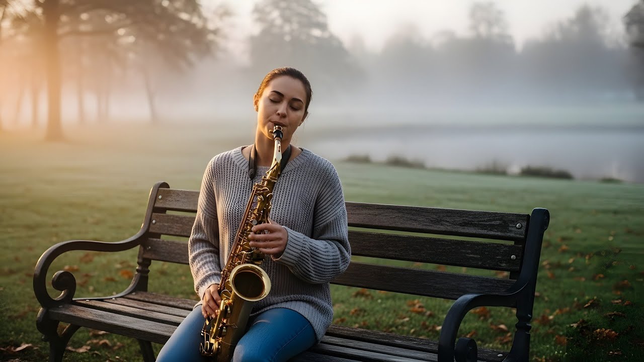 Saxophone Sunset R&B Grooves • Soft Jazz Vibes • Morning Cafe Ambience • Soothing Rest • Study Focus