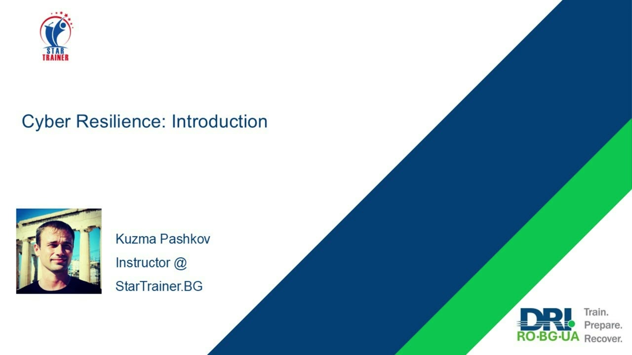 Cyber Resilience Introduction