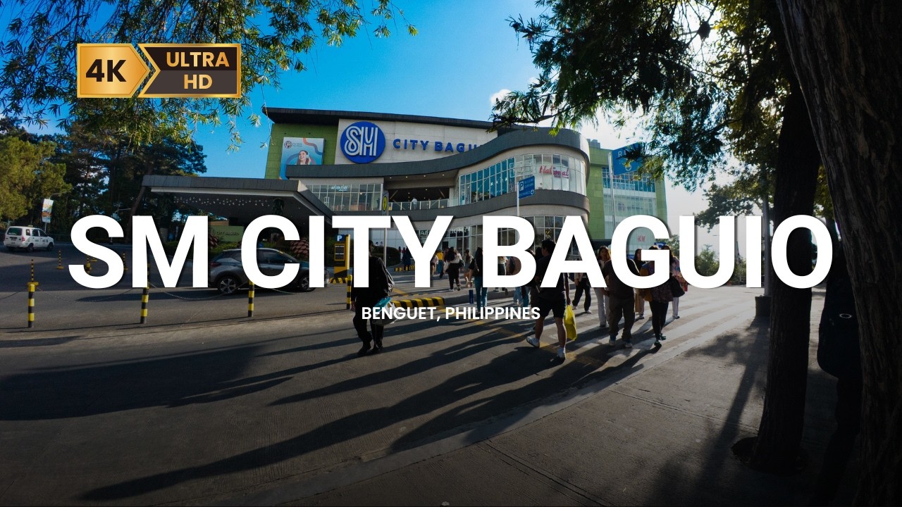 SM CITY BAGUIO Walking Tour | The Only Open-Air SM Mall in 🇵🇭 | 4k