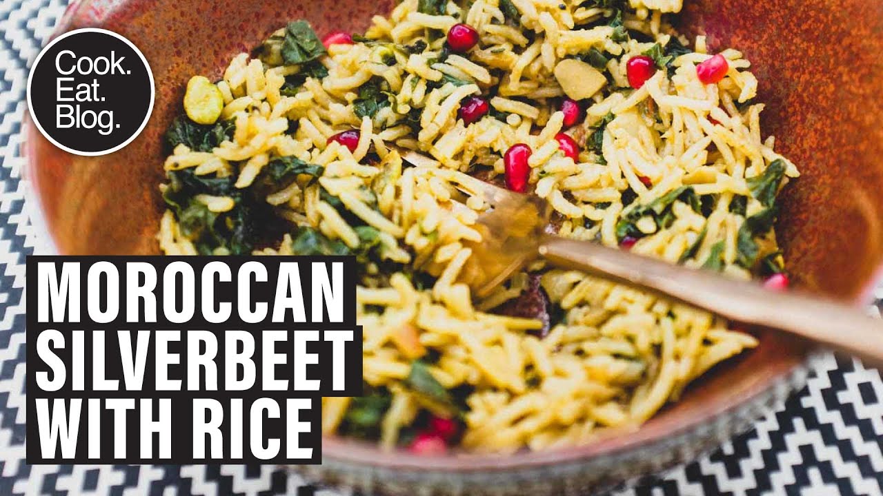 Learn how to make Moroccan Silverbeet with Rice - it's easy!