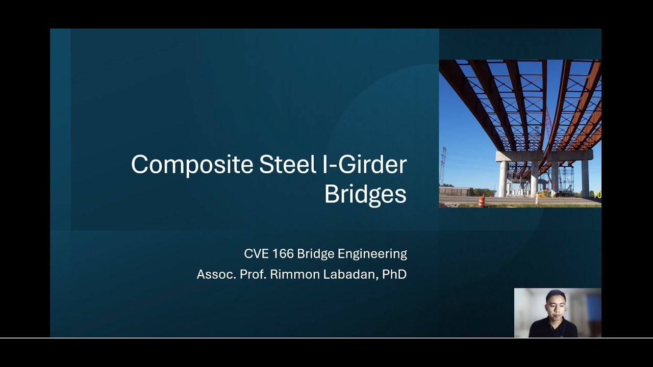 Bridge Engineering: Design of Composite Steel I-Girder Bridge
