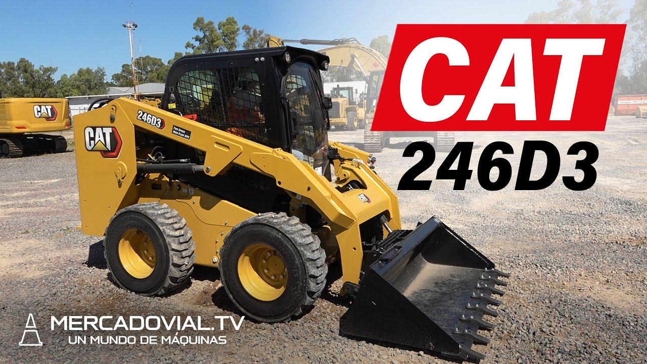 CONTACTO Minicargadoras Caterpillar 246D3 | Finning Argentina | Mercado Vial TV