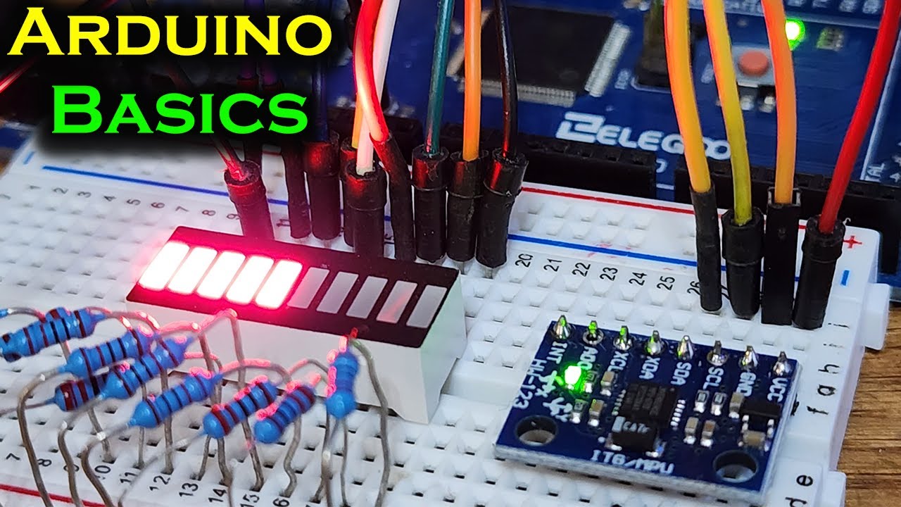 Arduino Basics: Mastering the 10-Segment LED Bar Graph In Your Project