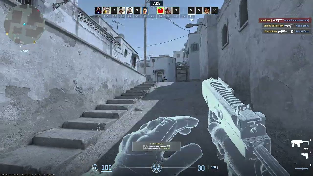CS 2: DEATHMATCH EN DUST II MAP