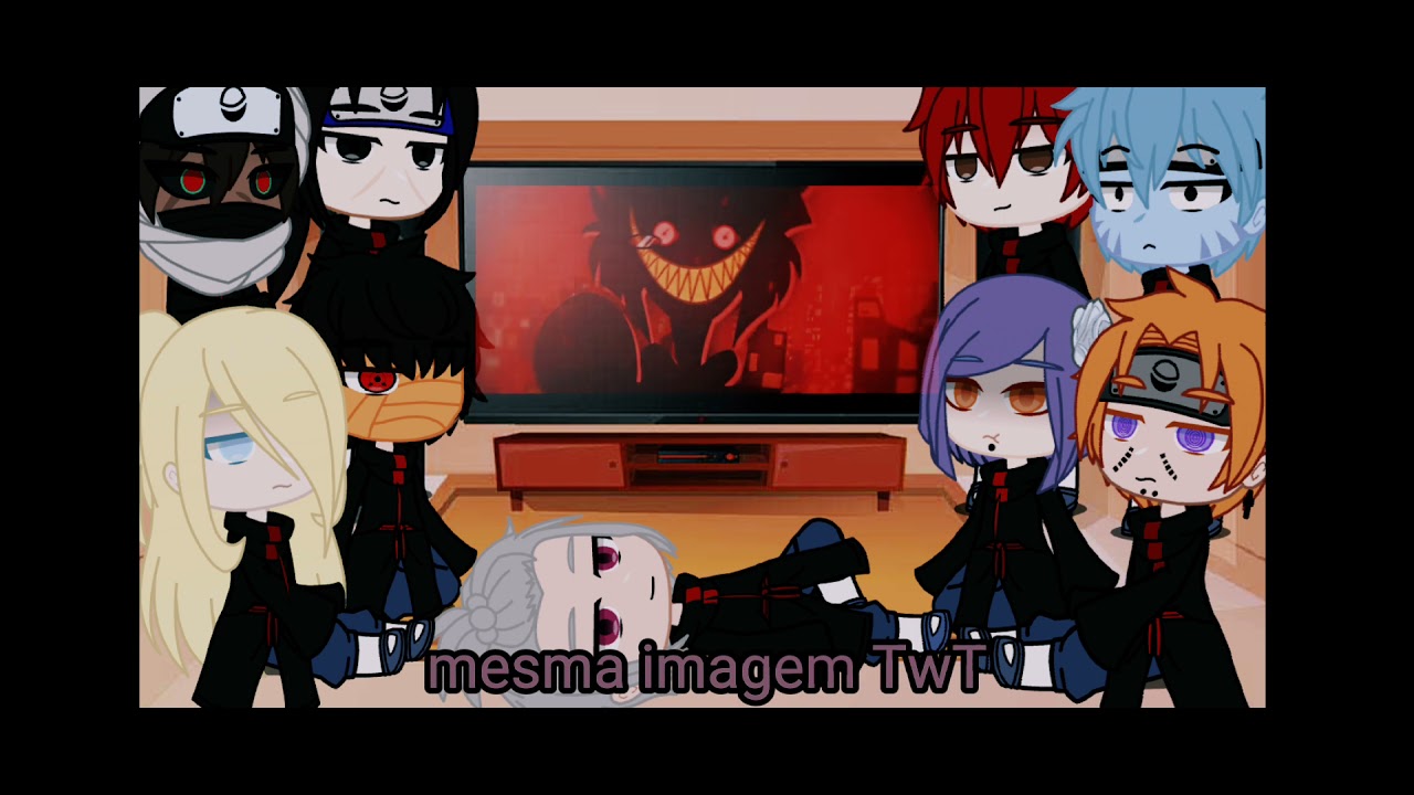 akatsuki reagindo a INSANE (A hazbin Hotel song) [@Fandub Xtreme]