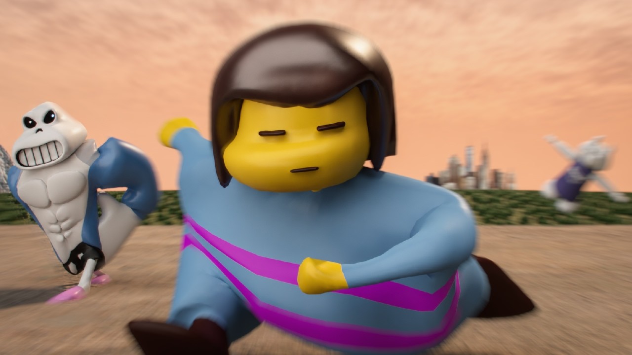 Undertale СПИДРАН в двух словах | 3D-пародия