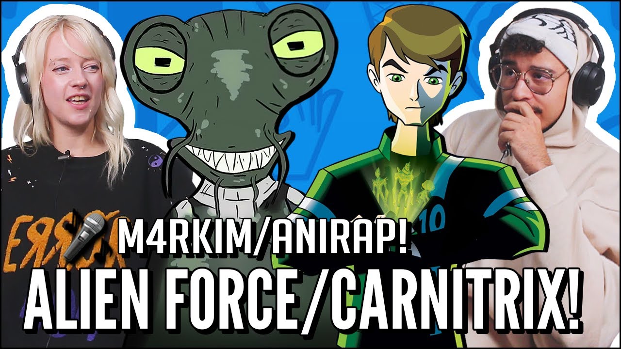 M4RKIM E ANIRAP SÃO GÊNIOS! BEN 10: FORÇA ALIENÍGENA E CARNITRIX - REAGIMOS COM O SHINY!