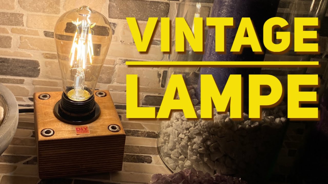 Awesome Vintage Lampe  DIY 💡 | zum nachbauen