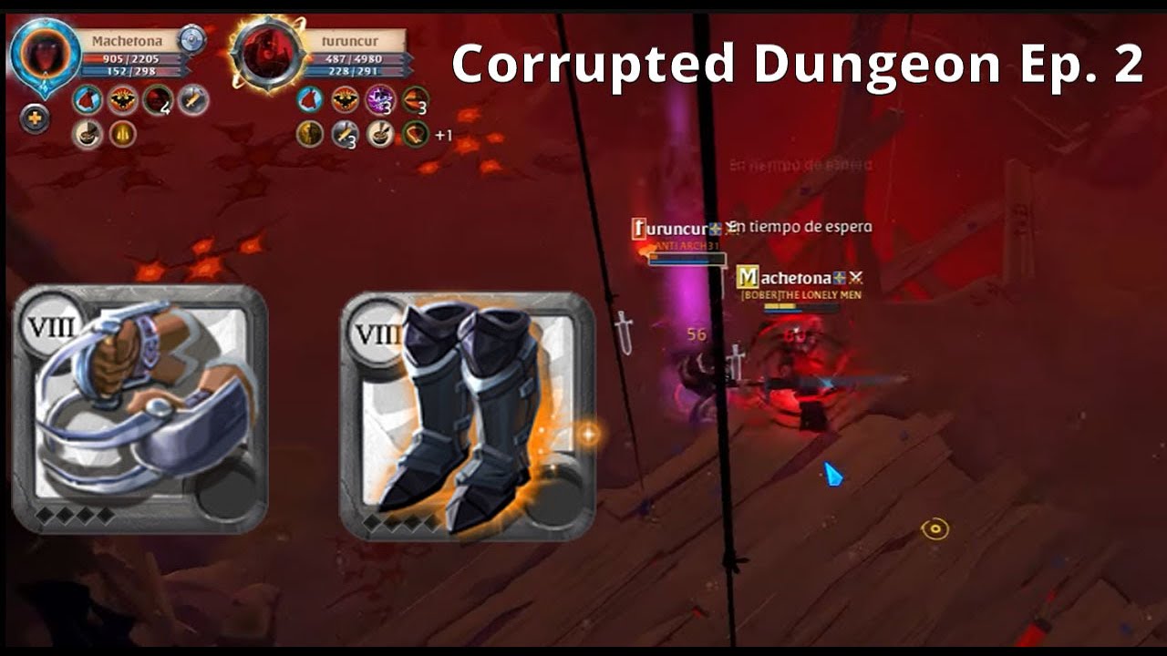 Claws with Demon Boots - Corrupted Dungeons Ep2. | Albion Online