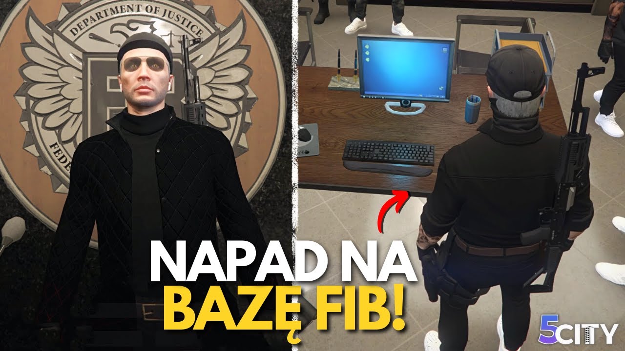 NOWY NAPAD na SIEDZIBĘ AGENT&Oacute;W FIB! | EWRON GTA RP S2 odc.174