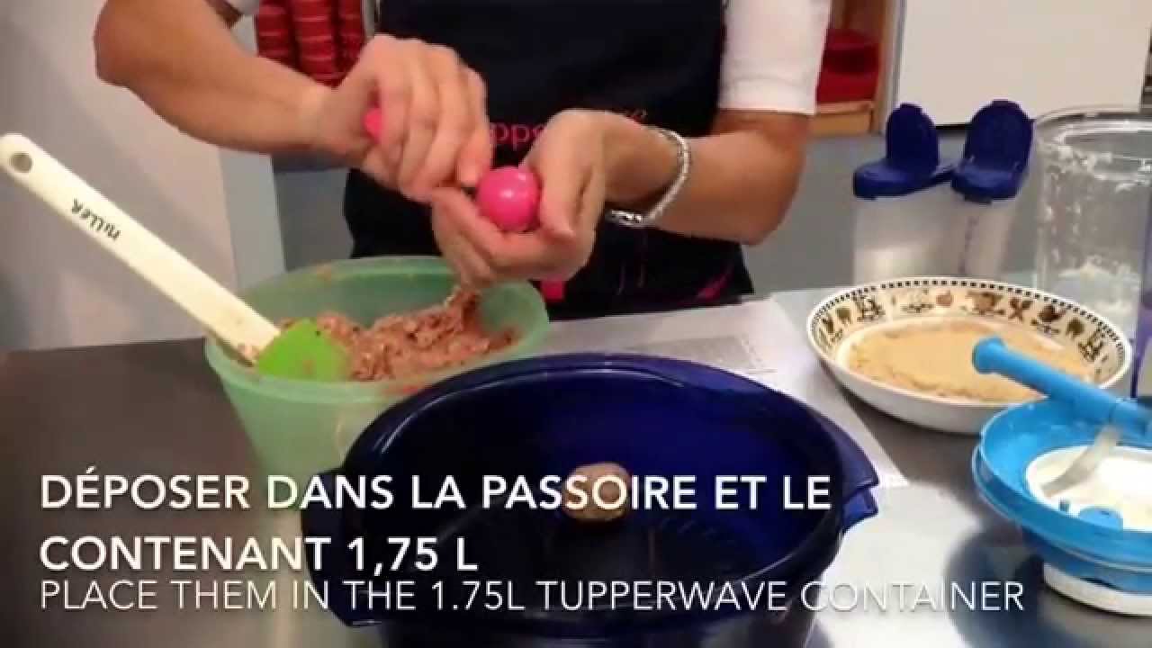 Recette Tupperware Facile de Boulettes de aigre-douce / Sweet and sour meatballs
