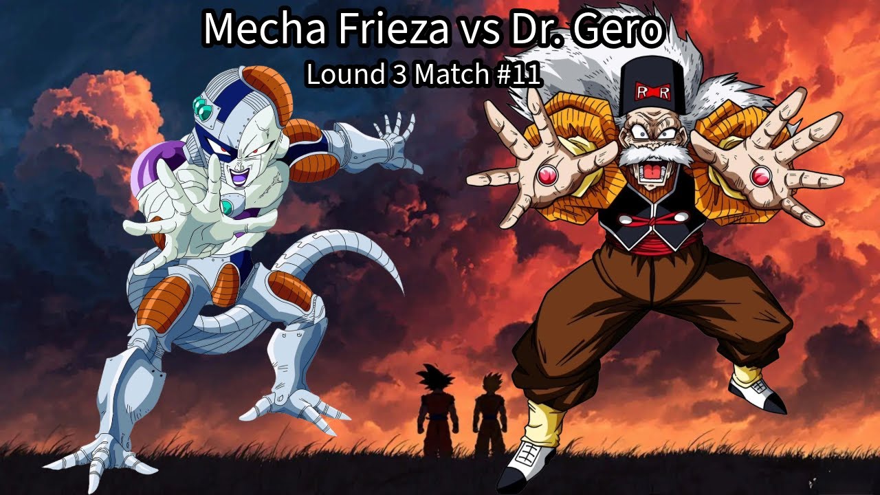 Lound 3 Match #11: Mecha Frieza vs Dr. Gero (DB: Raging Blast 2 Ultimate Tournament)