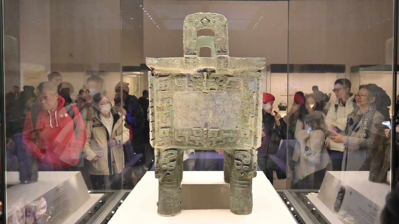 中国国家博物馆 殷商青铜器展示