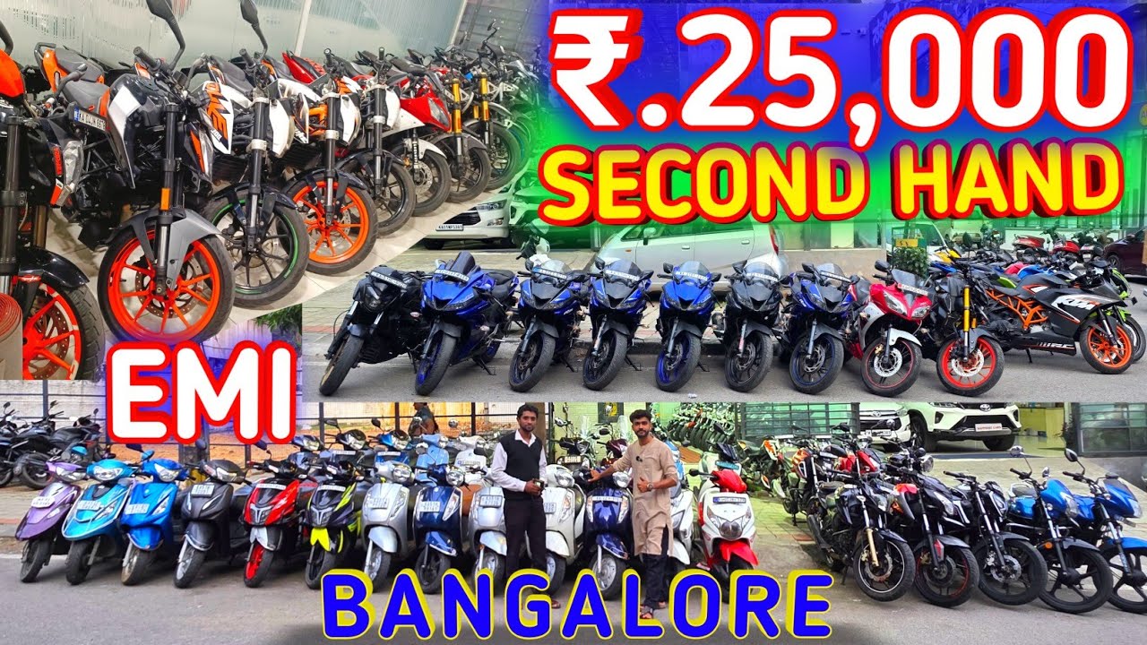 Best Second Hand Bikes Bangalore Just 25,000 | used bikes in Bangalore