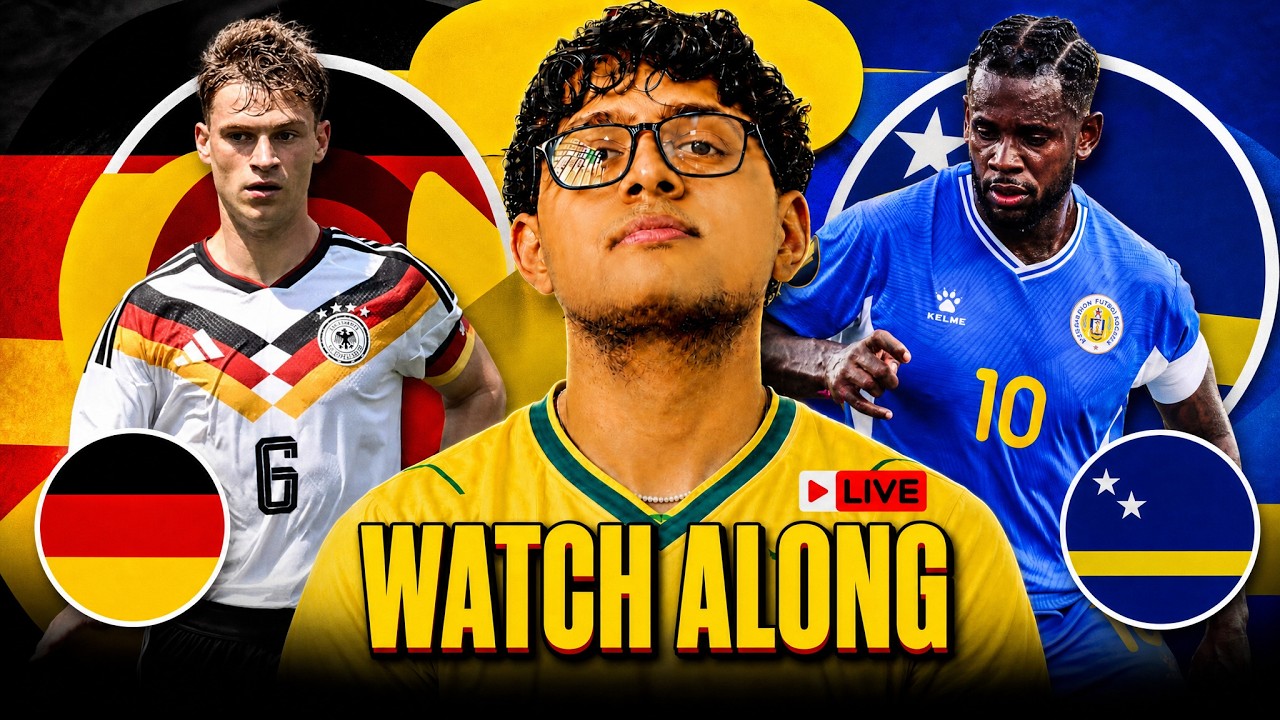 GERMANY VS CURACAO FIFA WORLD CUP 2026 LIVE MATCH REACTION !