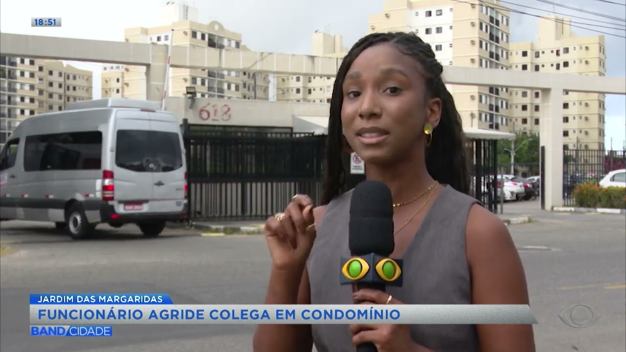 Funcionário agride colega em condomínio - Band Cidade