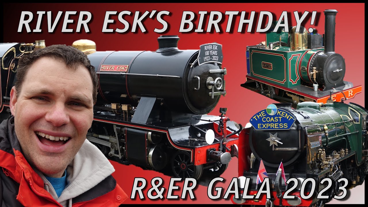 Celebrating River Esk's 100th Birthday - Ravenglass and Eskdale Railway 2023 Gala