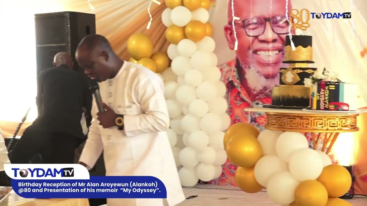 Birthday Reception of Mr Alan Aroyewun (Alankoh) and Presentation of his memoir 