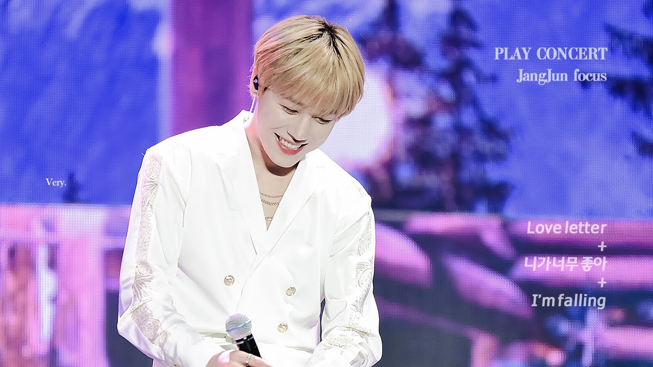 골든차일드 이장준 직캠 'Love Letter + 네가 너무 좋아 + I’m Falling' (Golden Child LEE JANG JUN FanCam) @PLAY CONCERT