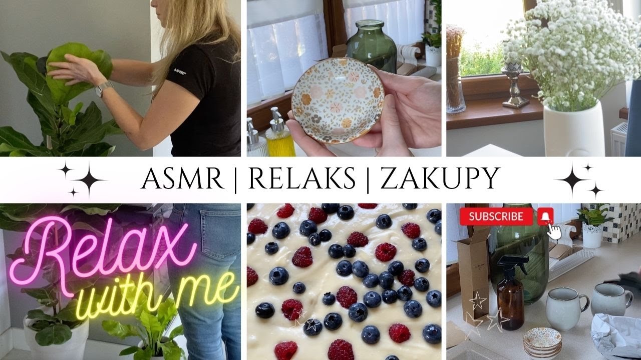 ASMR VLOG | ZAKUPY JYSK & MR&Oacute;WKA | KAWANAJPIERW | RELAX WITH ME