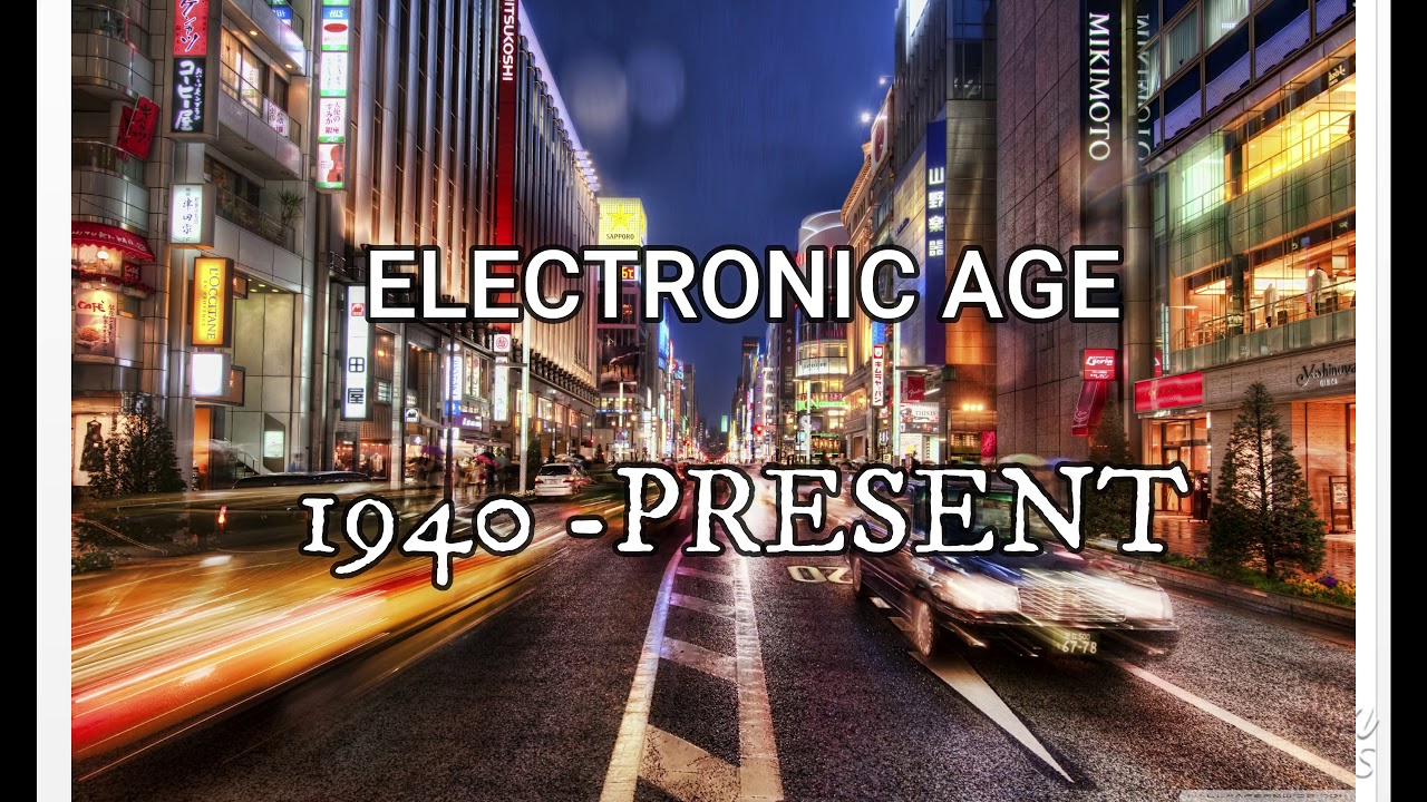 Electro-Mechanical and Electronic Computing Period (TAGALOG)