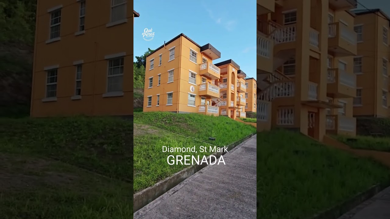 Diamond, St Mark, Grenada  - The Housing Units in Diamond, St . Mark, Grenada 🇬🇩 #queperezproduction