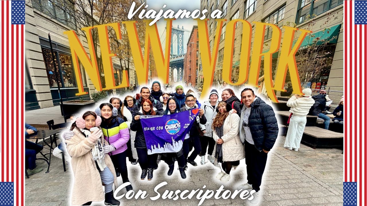 🗽 NUEVA YORK 🗽 así viajamos con suscriptores 🔥 Times Square, pizza, Central Park 😱 Vlogs Diarios ✅