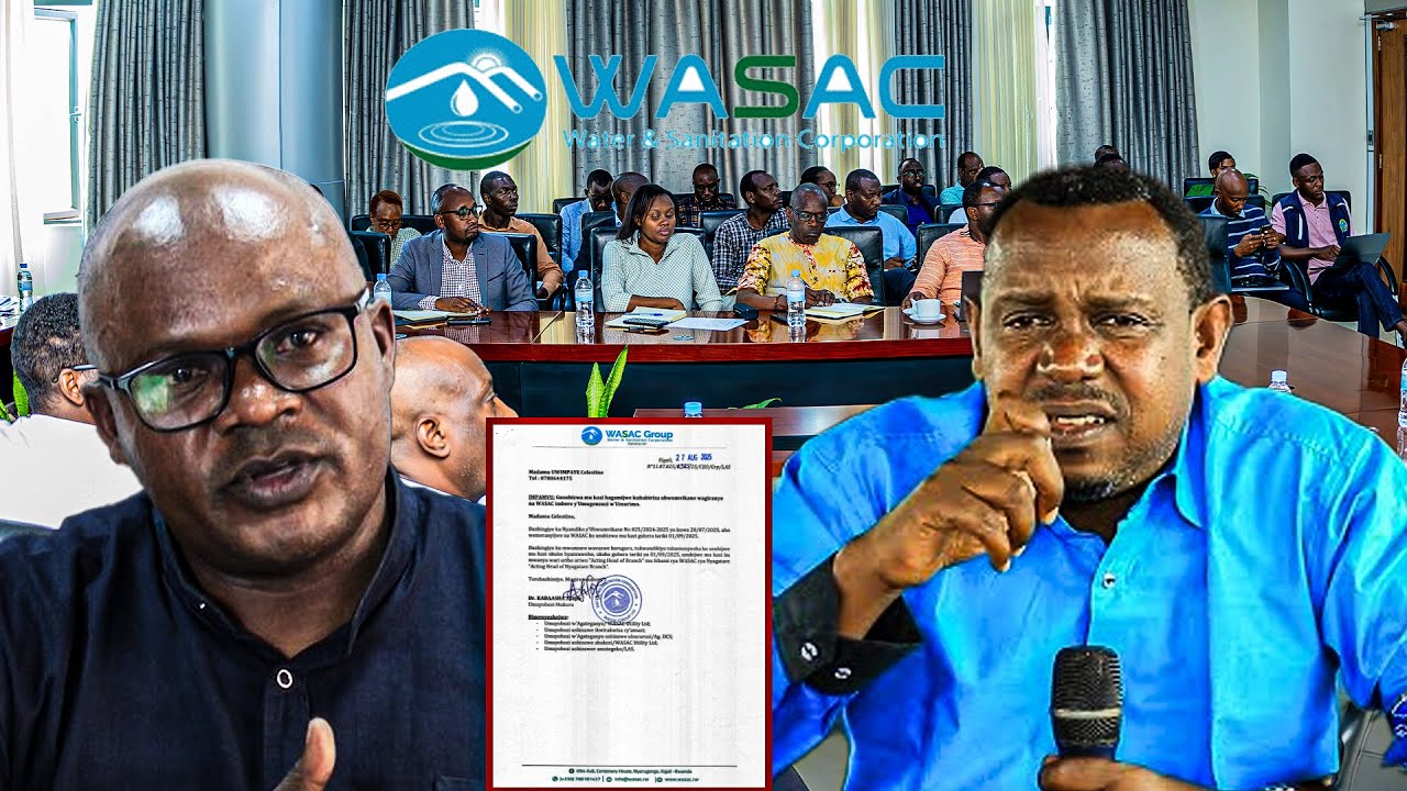Wasac: Prof Omar yabwiwe icyaha gishya cya ruswa. Umugore wibye amazi I Karongi yimuriwe Nyagatare