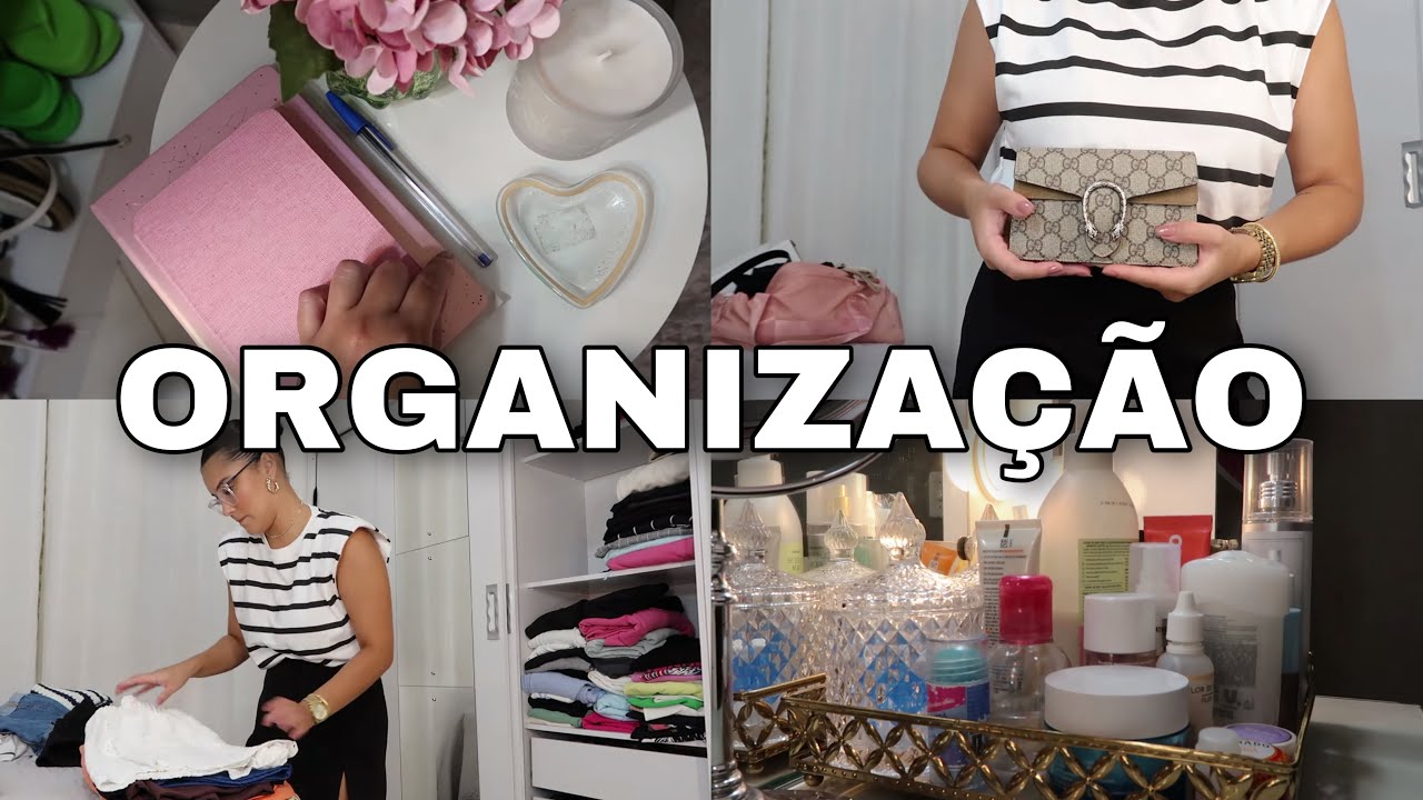 ORGANIZAÇÃO | GUARDA-ROUPA, PENTEADEIRA E DESFAZENDO MALA 🌟 - BRUNA EROLES