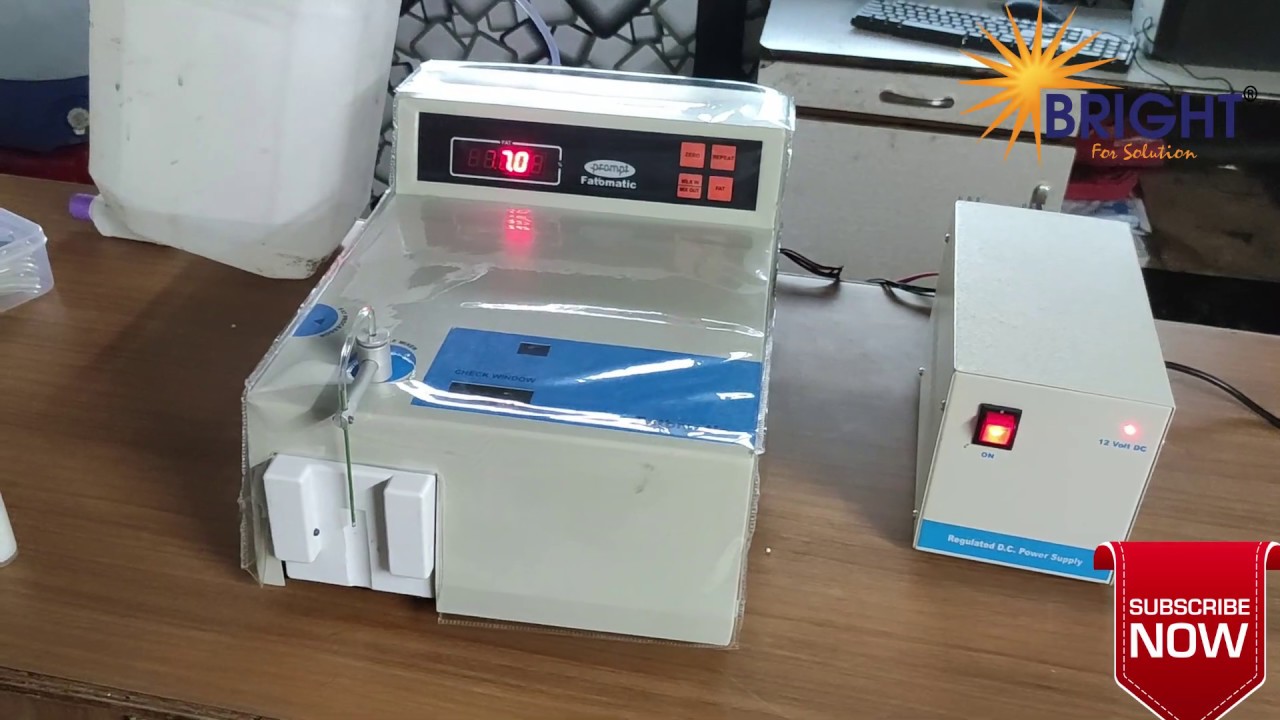 Fatomatic Fat Testing Machine(Fully Automatic) Unbox And Operating With Reputability