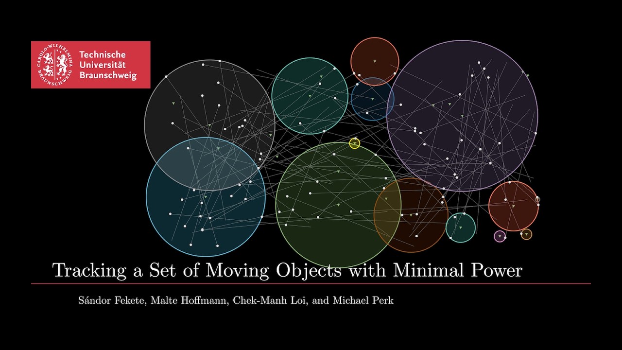 Tracking a Set of Moving Objects with MinimalPeak Power