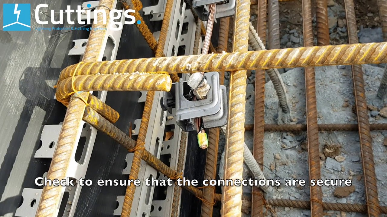 Lightning Protection Pile to Column Connection BS104D