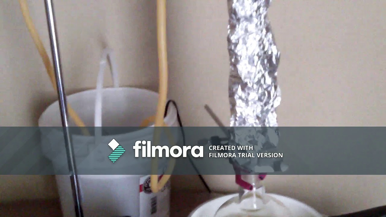 Ethanol Distillation with My New Glassware