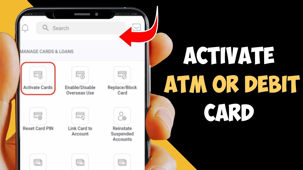 Как активировать банкомат или дебетовую карту с помощью DBS Bank Mobile