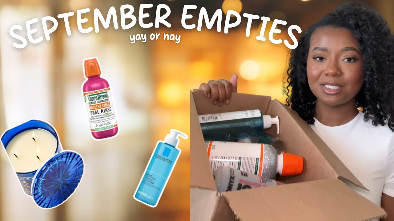 Everything I Used Up Last Month | Beauty Empties