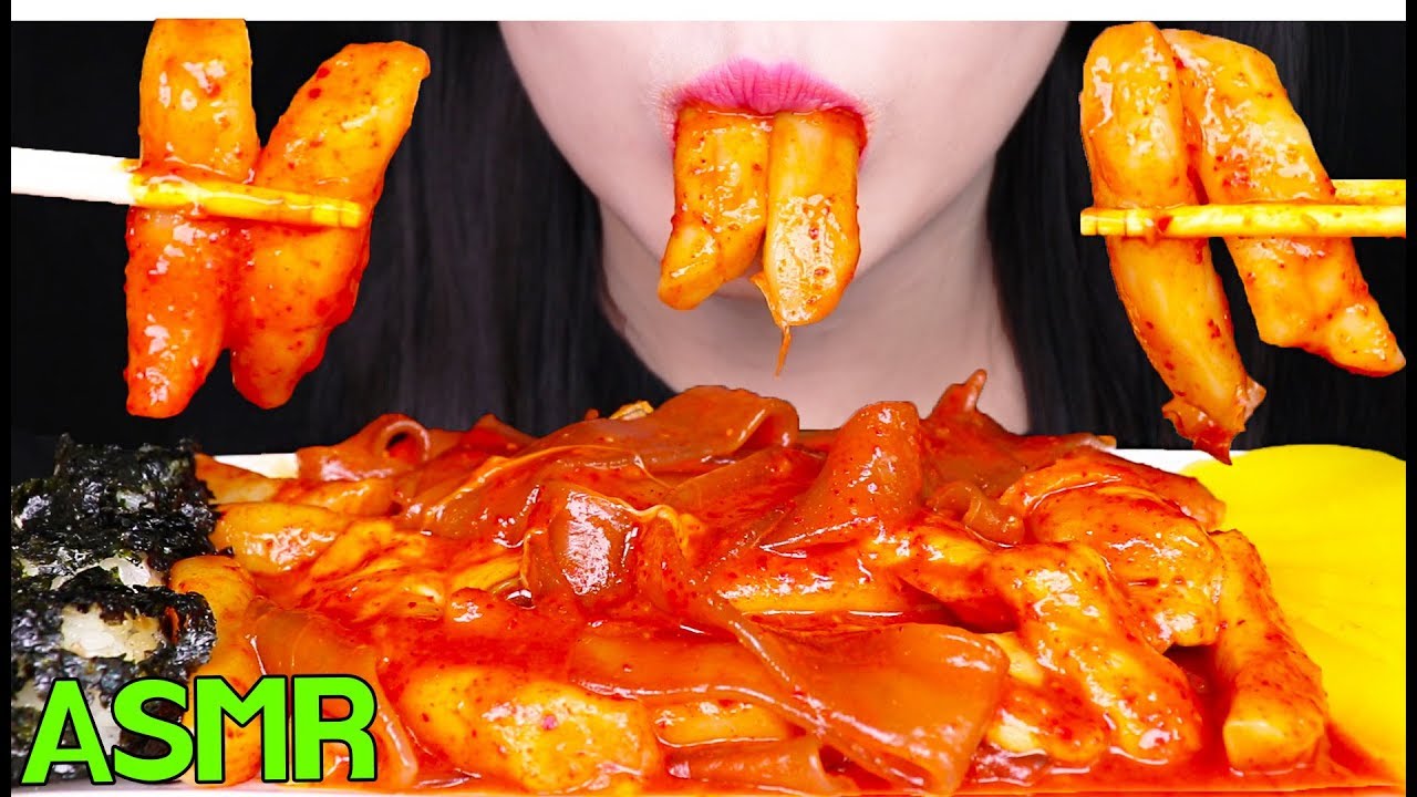 ASMR *CHEESY SPICY TTEOKBOKKI NOODLES 엽기 떡볶이 중국당면 리얼사운드 먹방 (EATING SOUNDS) NO TALKING MUKBANG